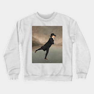 Henry Raeburn - Reverend Dr Robert Walker (1755 - 1808) Skating On Duddingston Loch Crewneck Sweatshirt